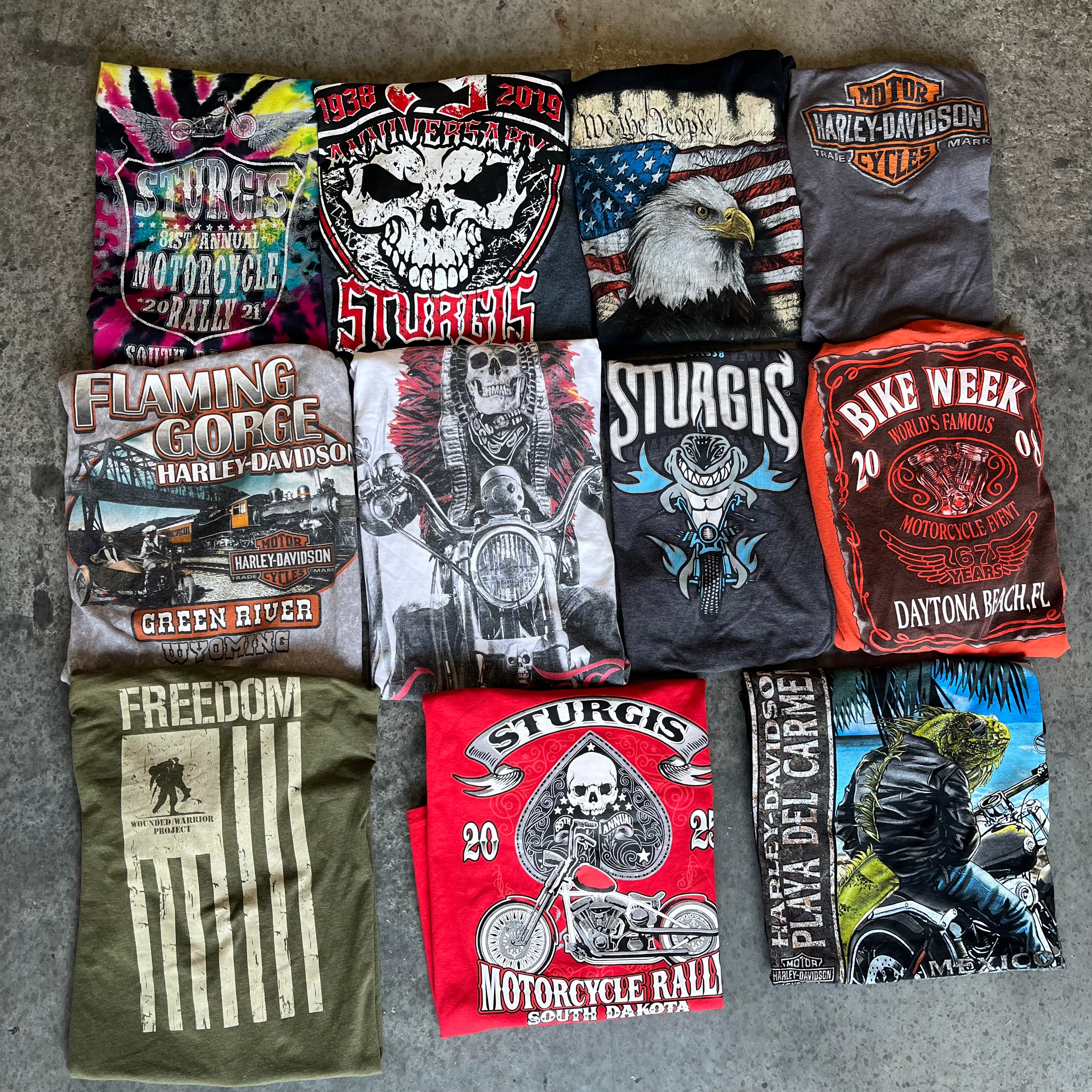 Wholesale Motorcycle Biker T-shirts