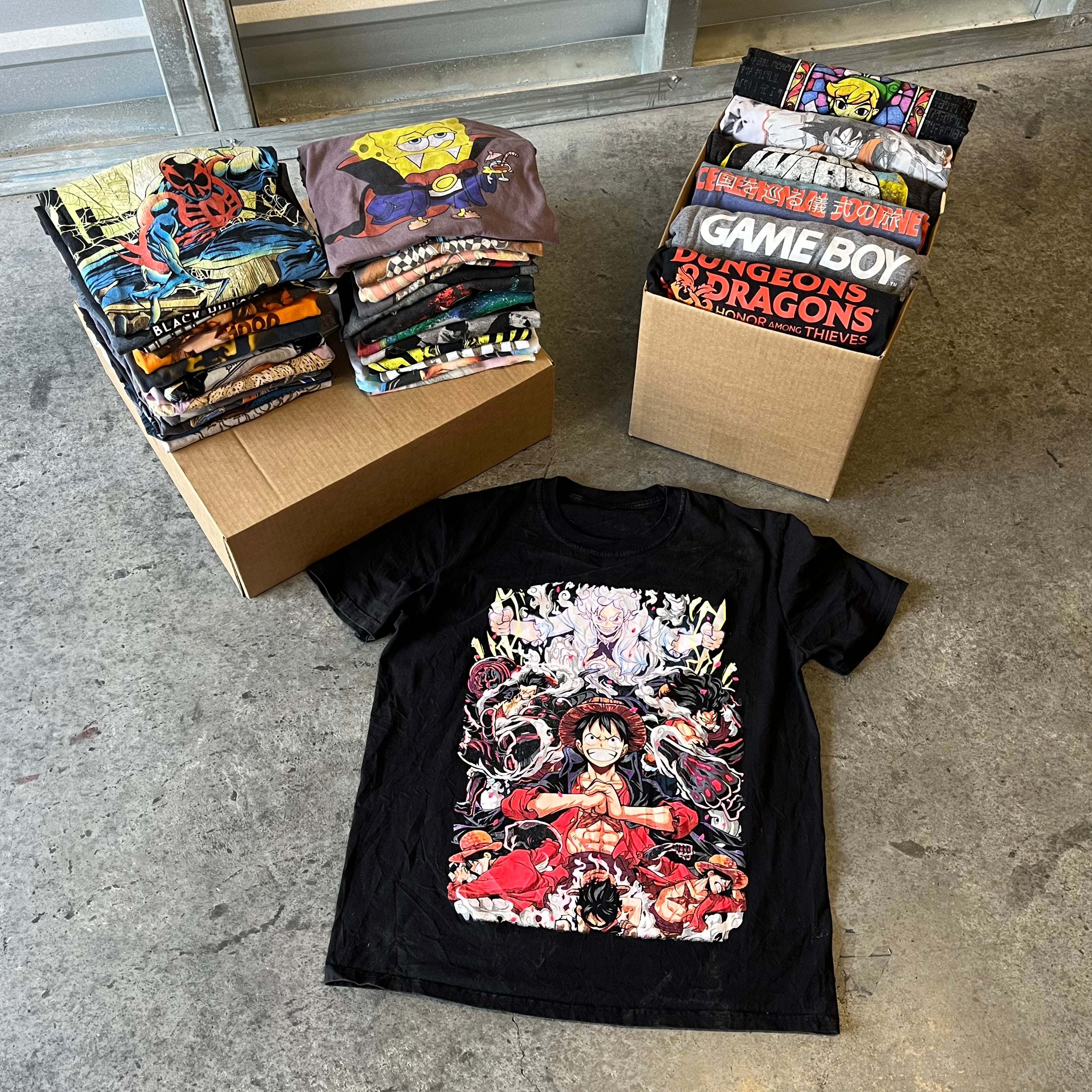 Wholesale Anime, Comic & Video Game T-shirts